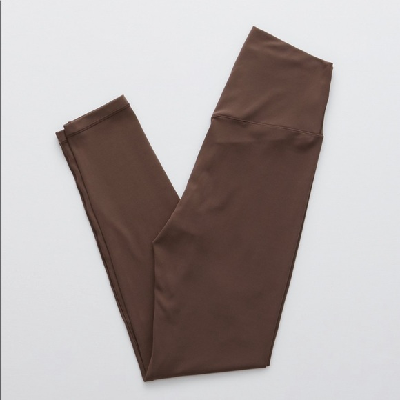 aerie Real Me Offline Hi Rise Legging in Relic - Picture 4 of 8